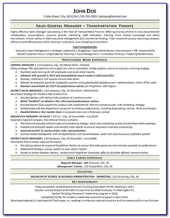 Logistics Manager Job Description Resume