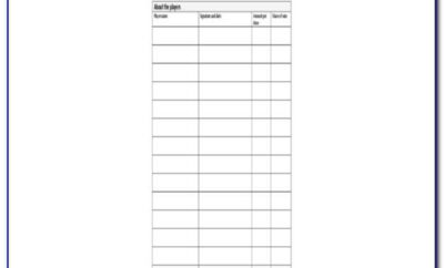 Lost Receipt Form Template Word