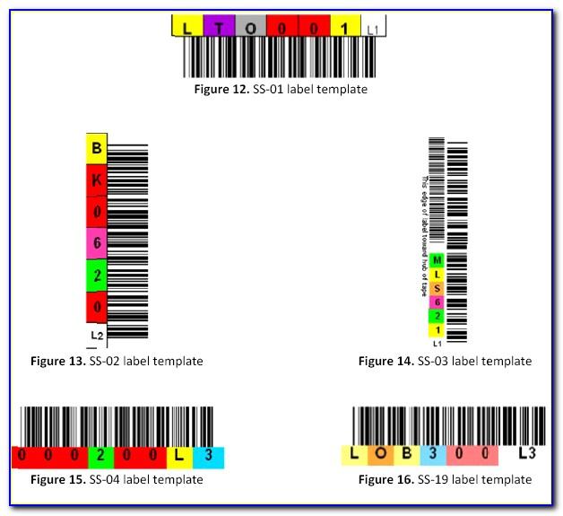 Lto 4 Barcode Label Template