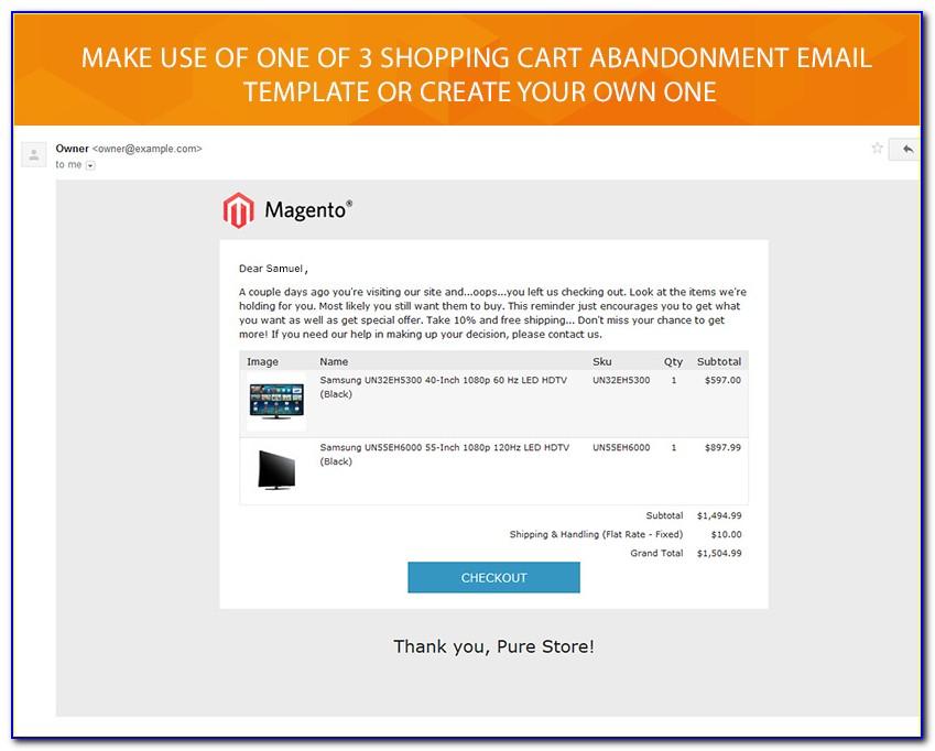 Magento 2 Sales Email Templates