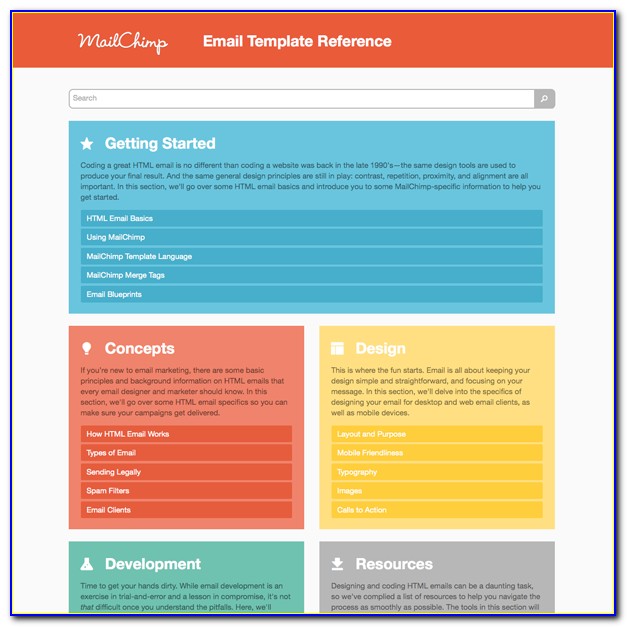 Mailchimp Email Newsletter Templates