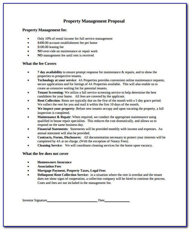 Managed Service Provider Proposal Template