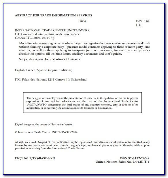 Manufacturing Under License Agreement Template