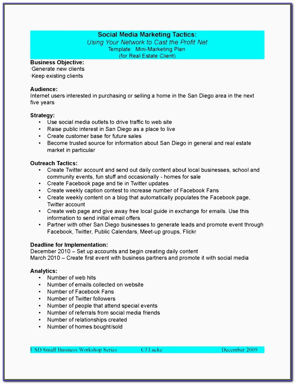 Marketing Strategy Plan Ppt Template