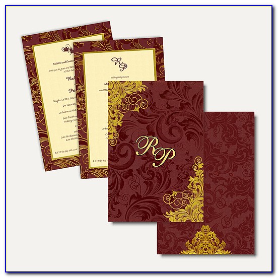 Marriage Invitation Email Sample Indian