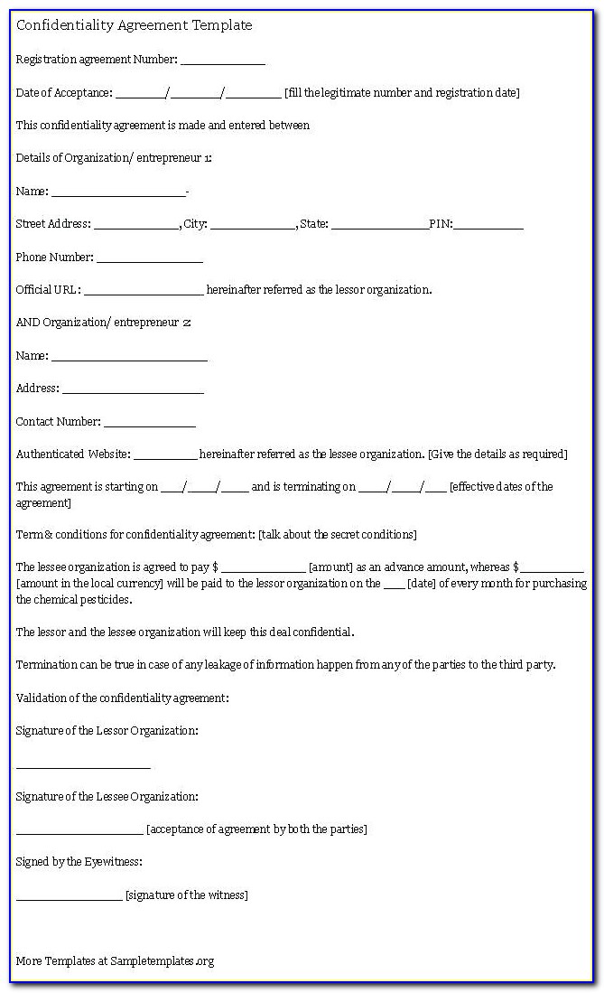 Marriage Separation Agreement Template Pdf