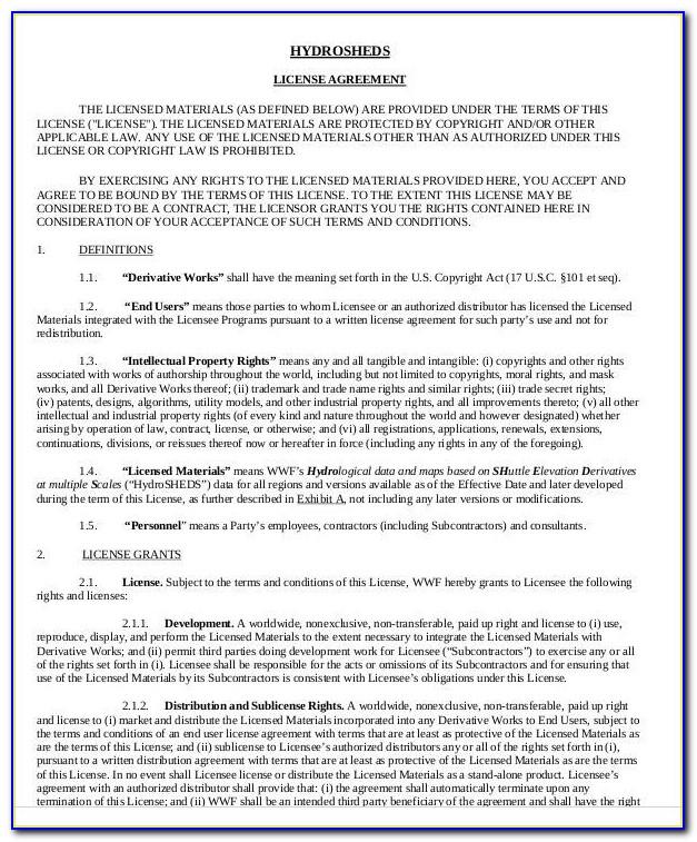 Master Distribution Agreement Template