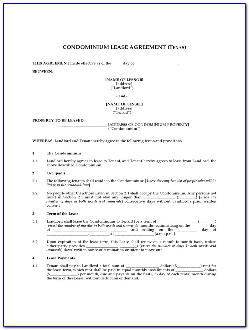 Renew Lease Agreement Template