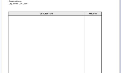 Basic Invoice Template Download