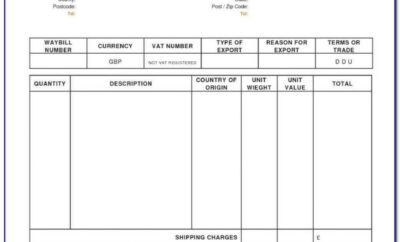 Billing Invoice Template Excel Download