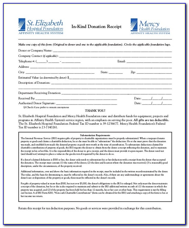 Charitable Donation Request Letter Template