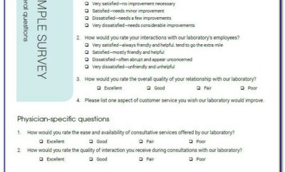 Customer Satisfaction Survey Questionnaire For Banks