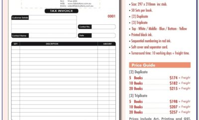 Excel Invoice Template With Automatic Invoice Numbering Free Download