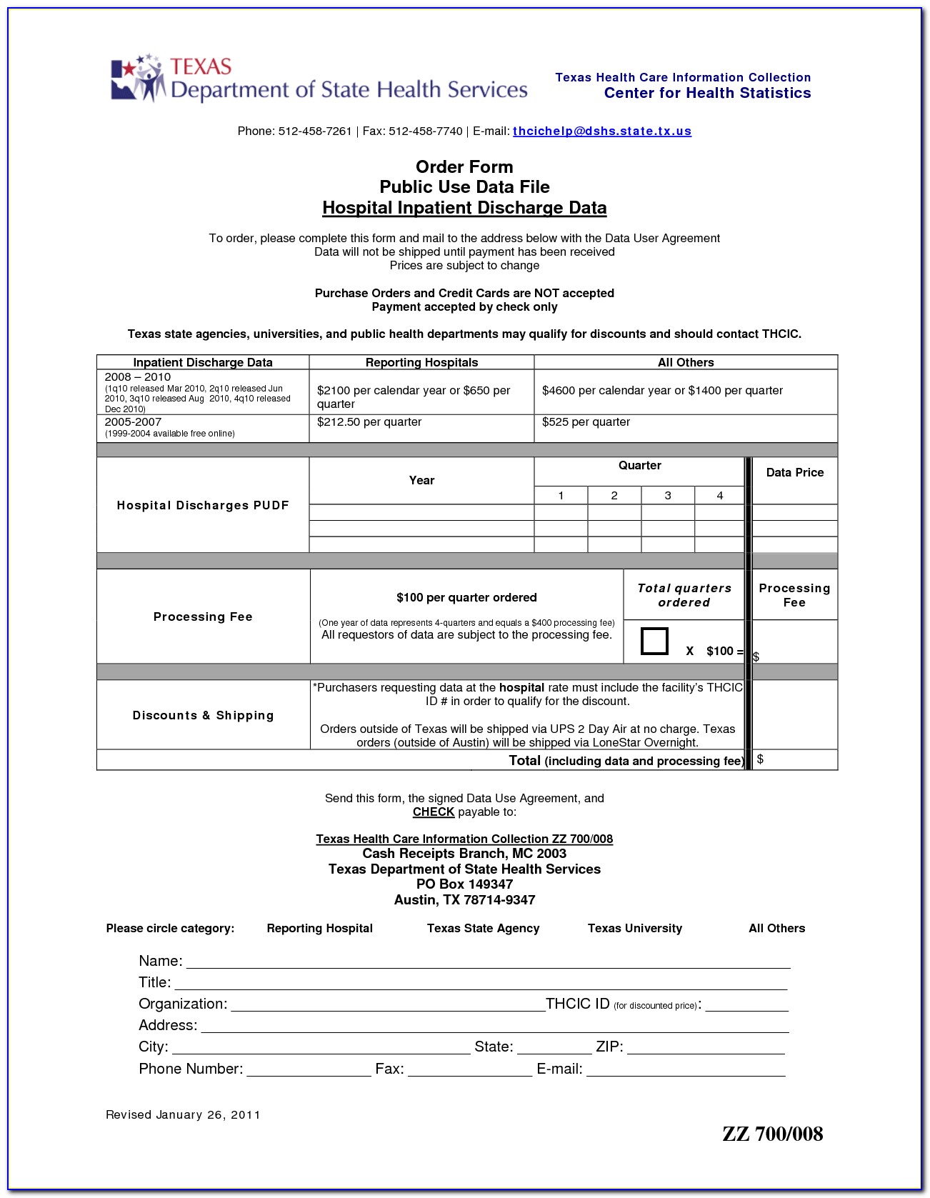 Free Hospital Discharge Form Template