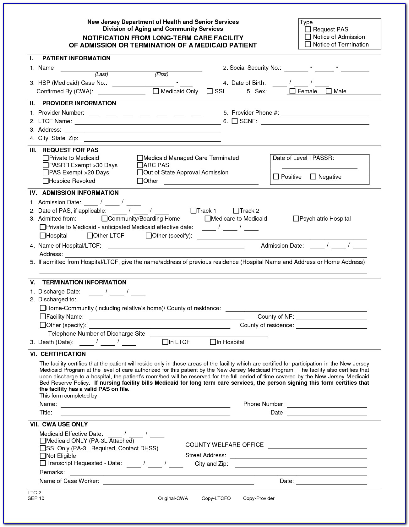 Free Hospital Discharge Papers Template