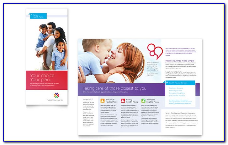 Health Insurance Brochure Template