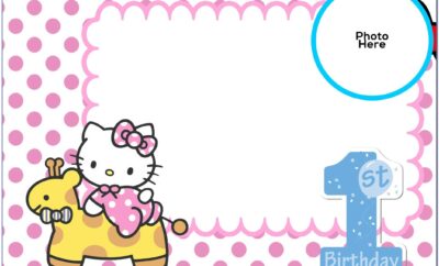 Hello Kitty Birthday Invitation Sample