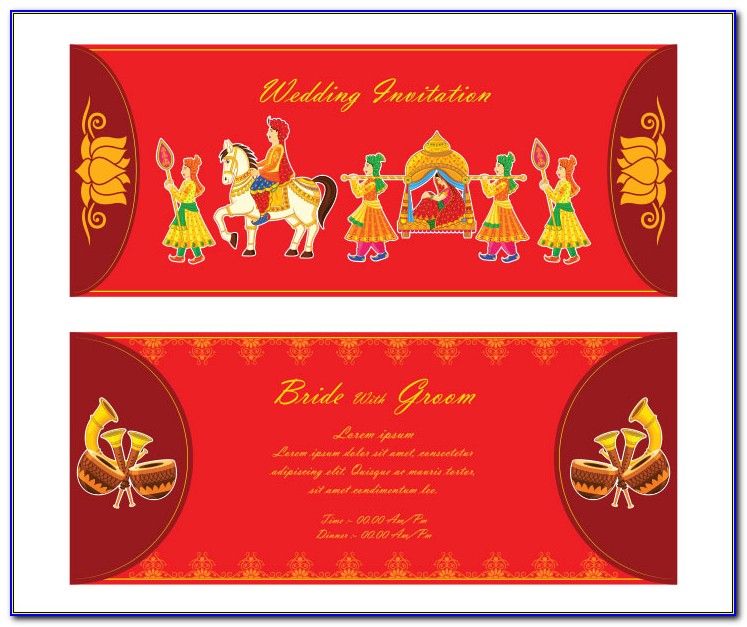 Hindu Marriage Invitation Templates Online
