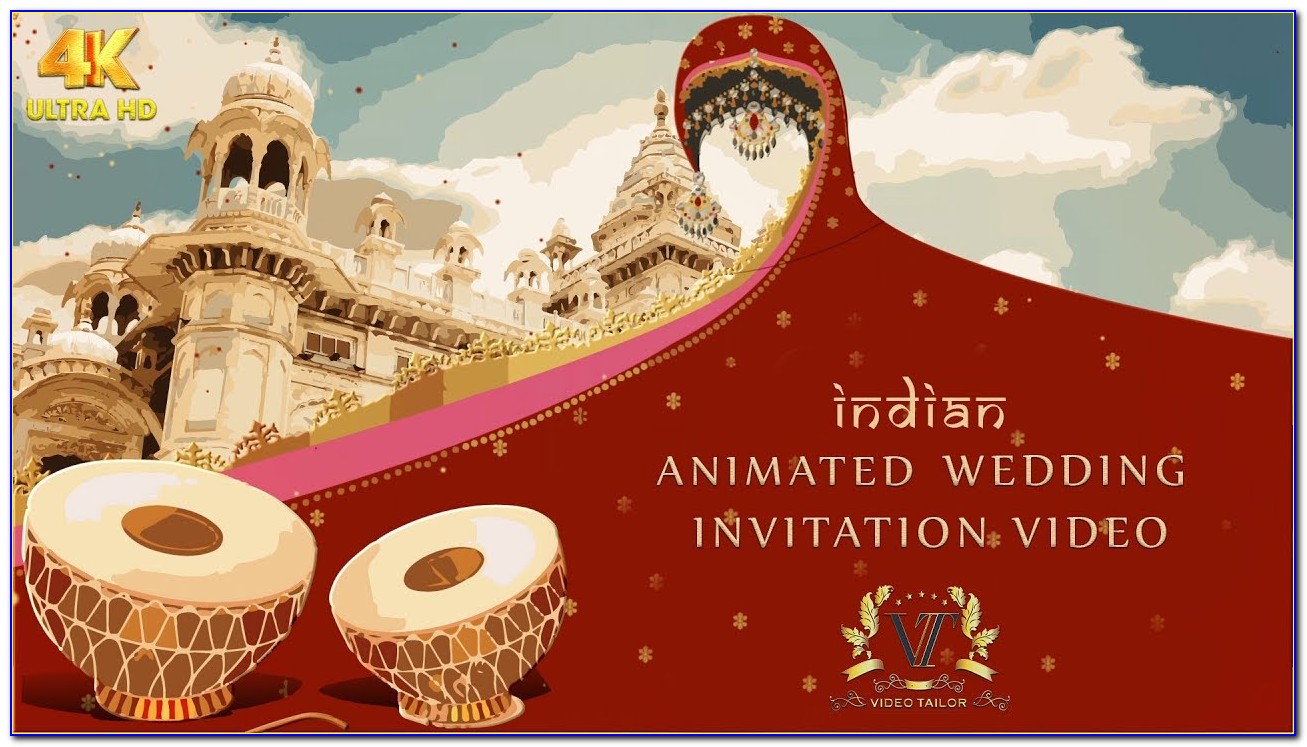 Hindu Wedding Invitation Templates Ppt