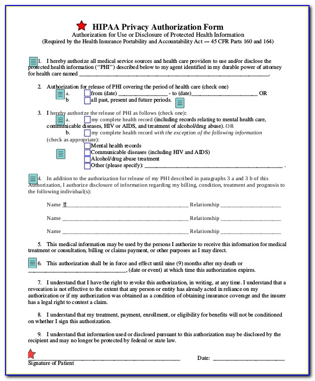 Hipaa Privacy Notice Template