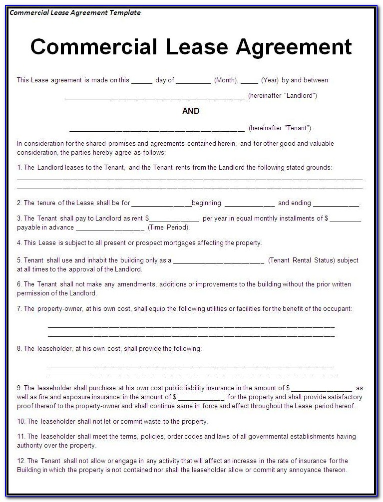 Hire Purchase Agreement Templates