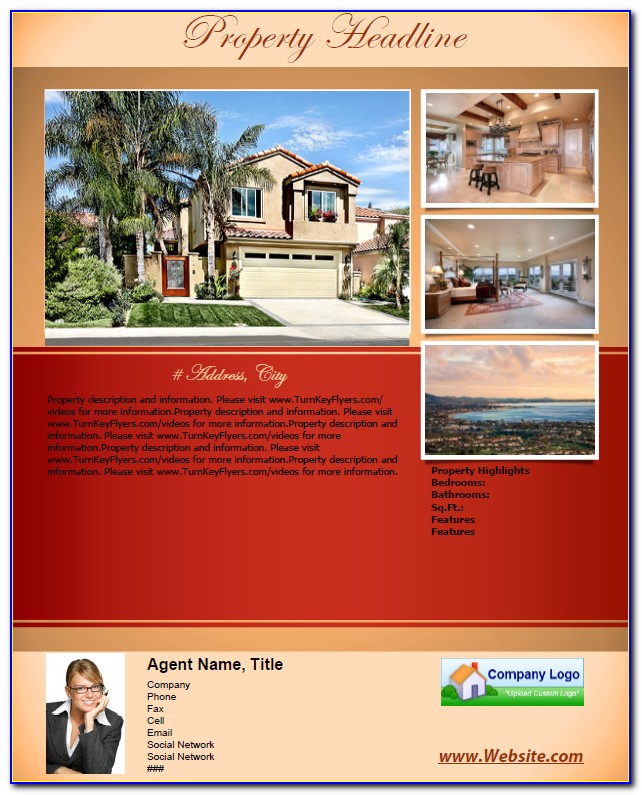 Home For Sale Flyer Template Microsoft Word