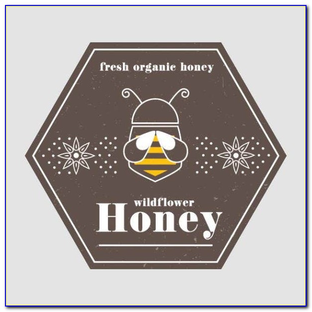 Honey Jar Labels Template Uk