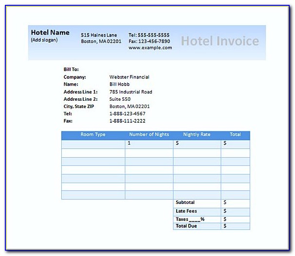 Hotel Management Proposal Samples