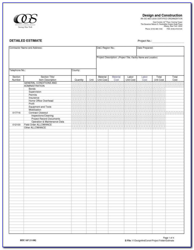 House Cleaning Invoice Templates