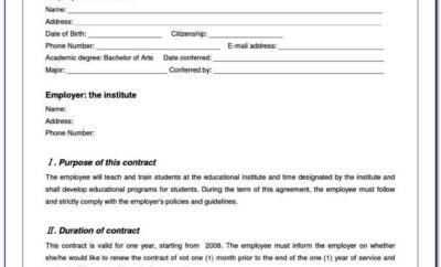 House Share Contract Template Uk