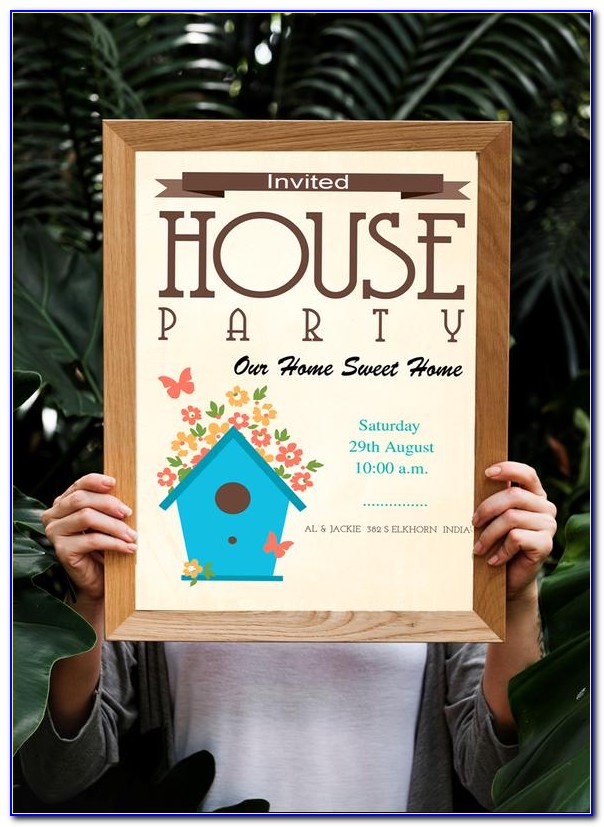 House Warming Ceremony Invitation Cards Templates Free Download
