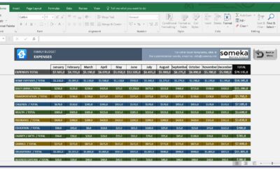 Household Expense Template Excel