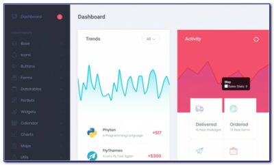 Html5 Bootstrap Dashboard Templates Free