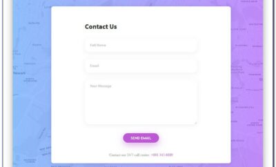 Html5 Css3 Contact Form Template