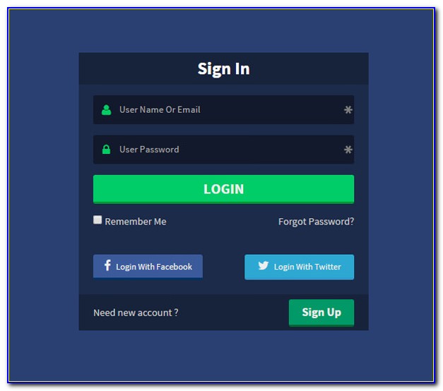 Html5 Css3 Forms Templates
