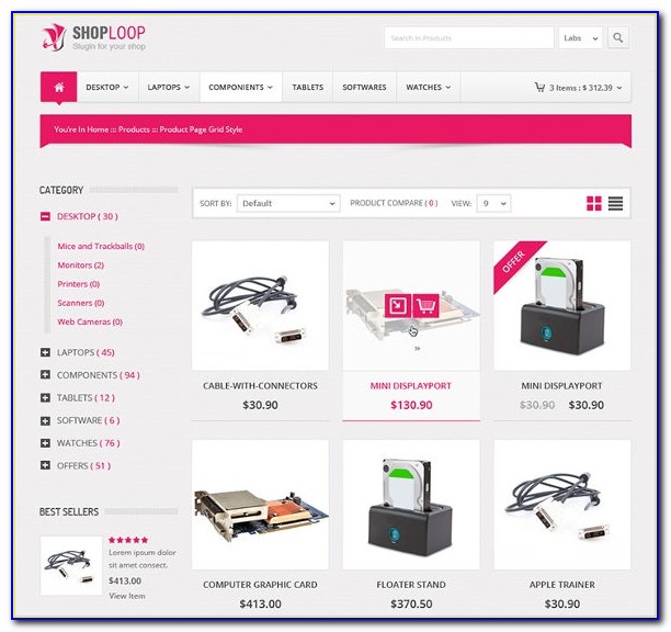 Html5 Responsive Ecommerce Template Free