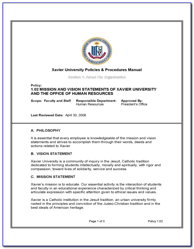 Human Resources Service Level Agreement Template