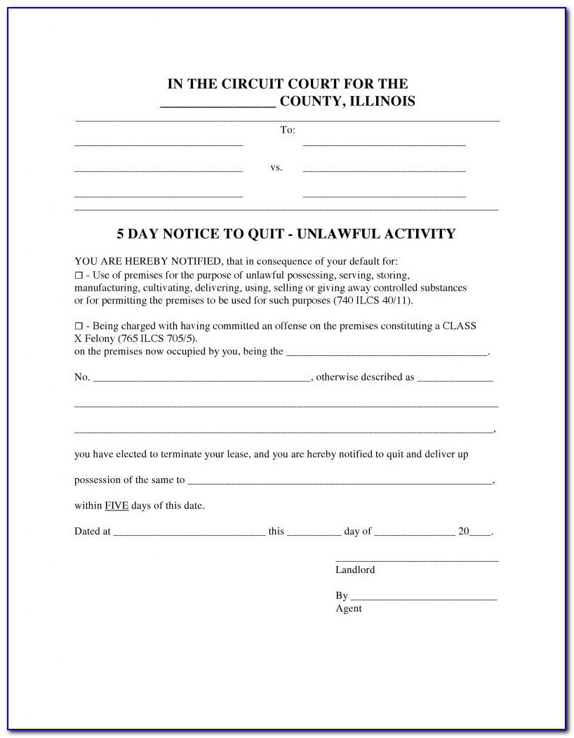 illinois-five-day-eviction-notice-form