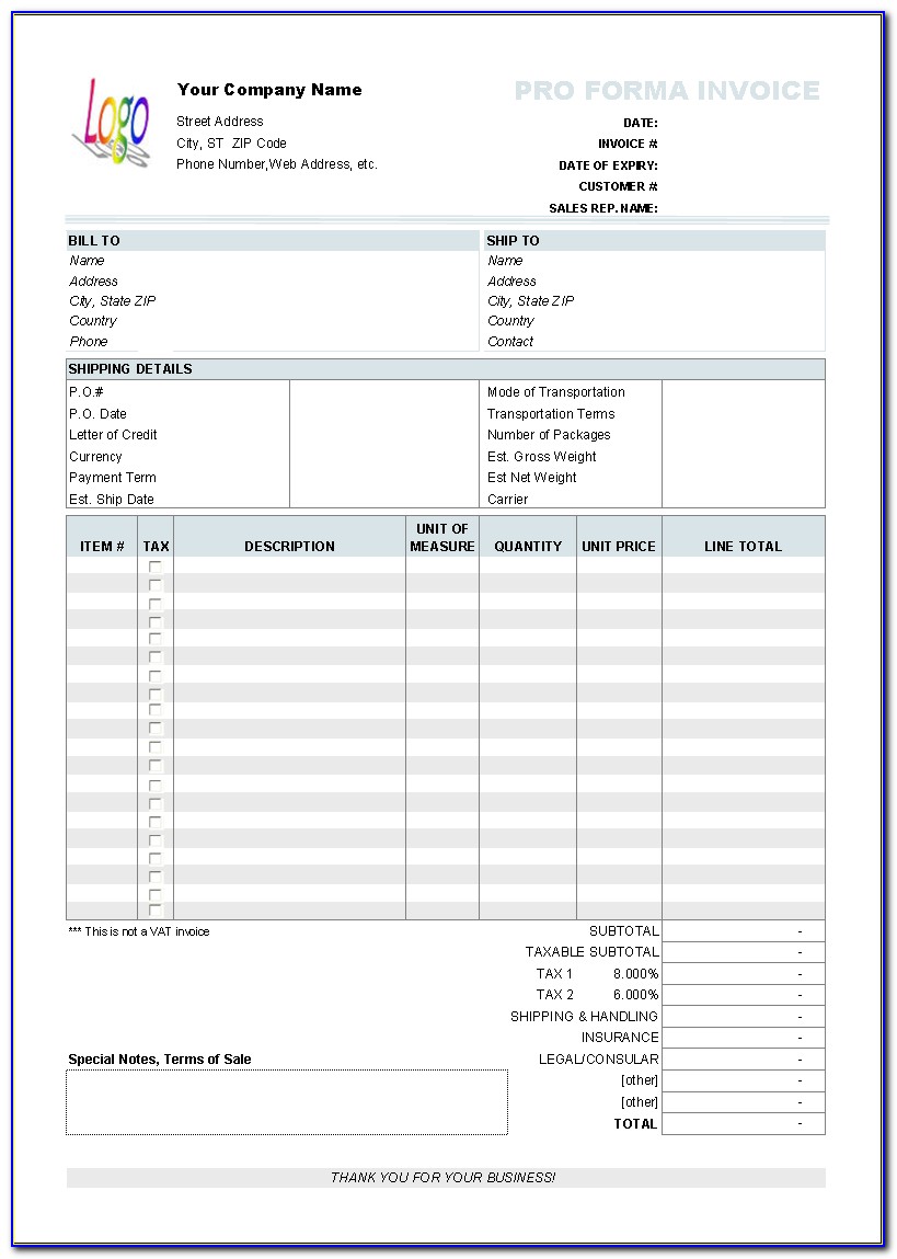 quickbooks invoice template