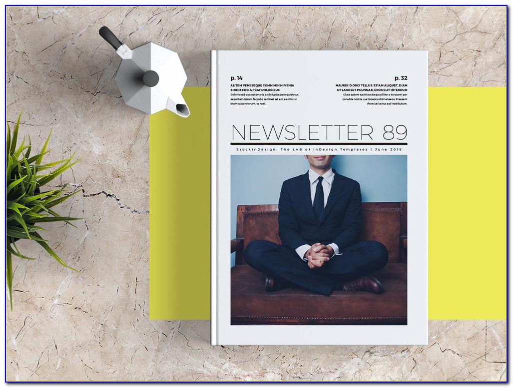 Indesign Newsletter Template Free Download
