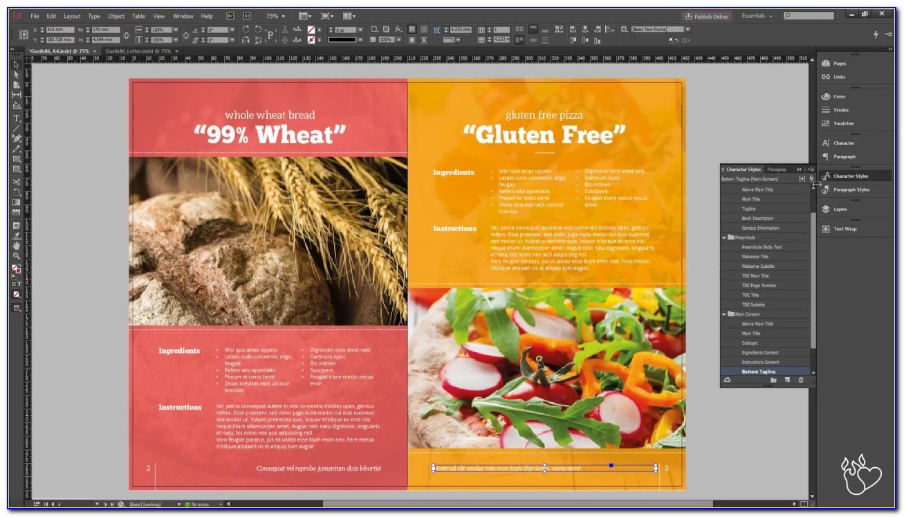 Indesign Templates Report Free Download