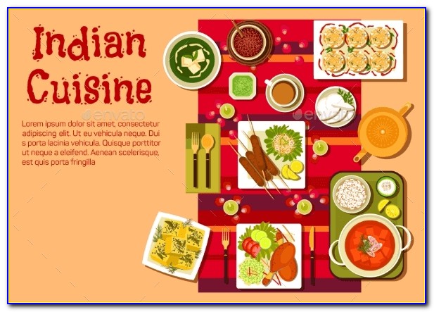 Indian Restaurant Menu Templates