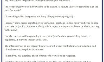 Influencer Outreach Email Template