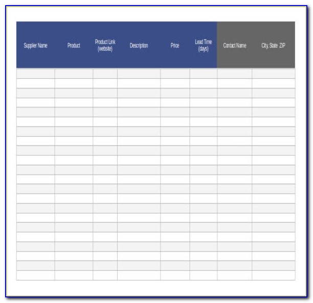 Inventory Control Excel Template Download