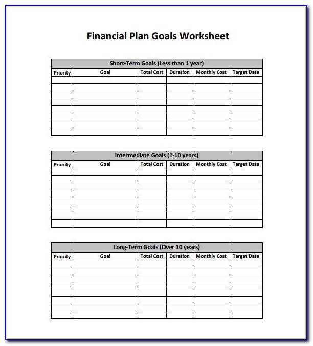 Investment Plan Example Pdf