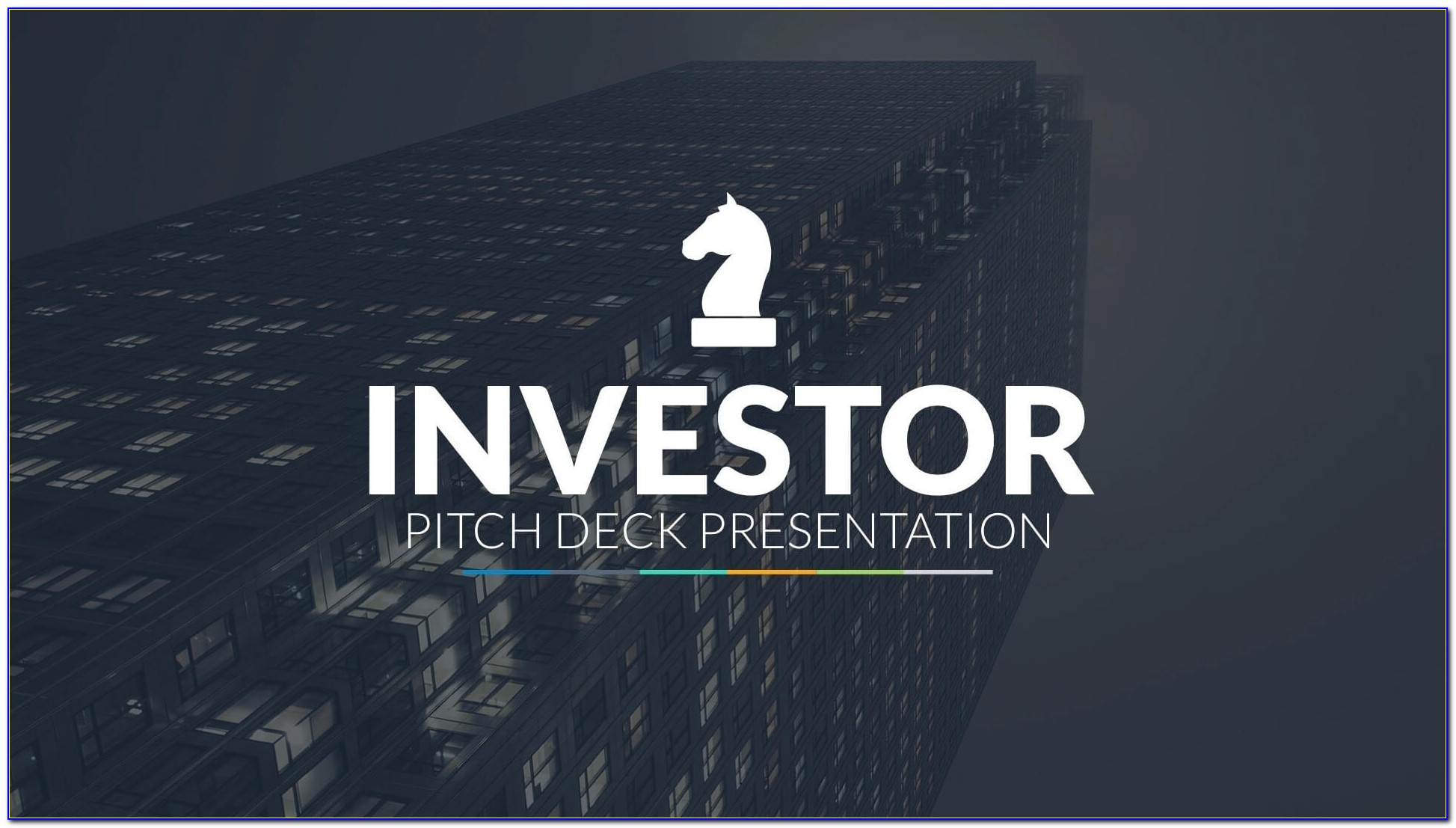 Investor Pitch Deck Template Pdf