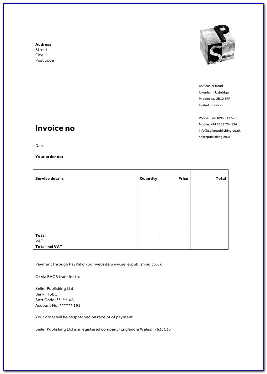 Invoice Billing Template Excel