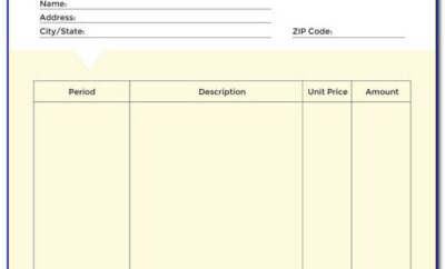 Invoice Format In Word Free Download Indian