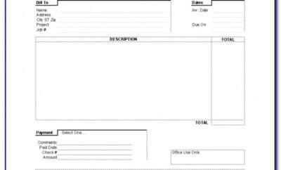 Invoice Template Pages Ipad
