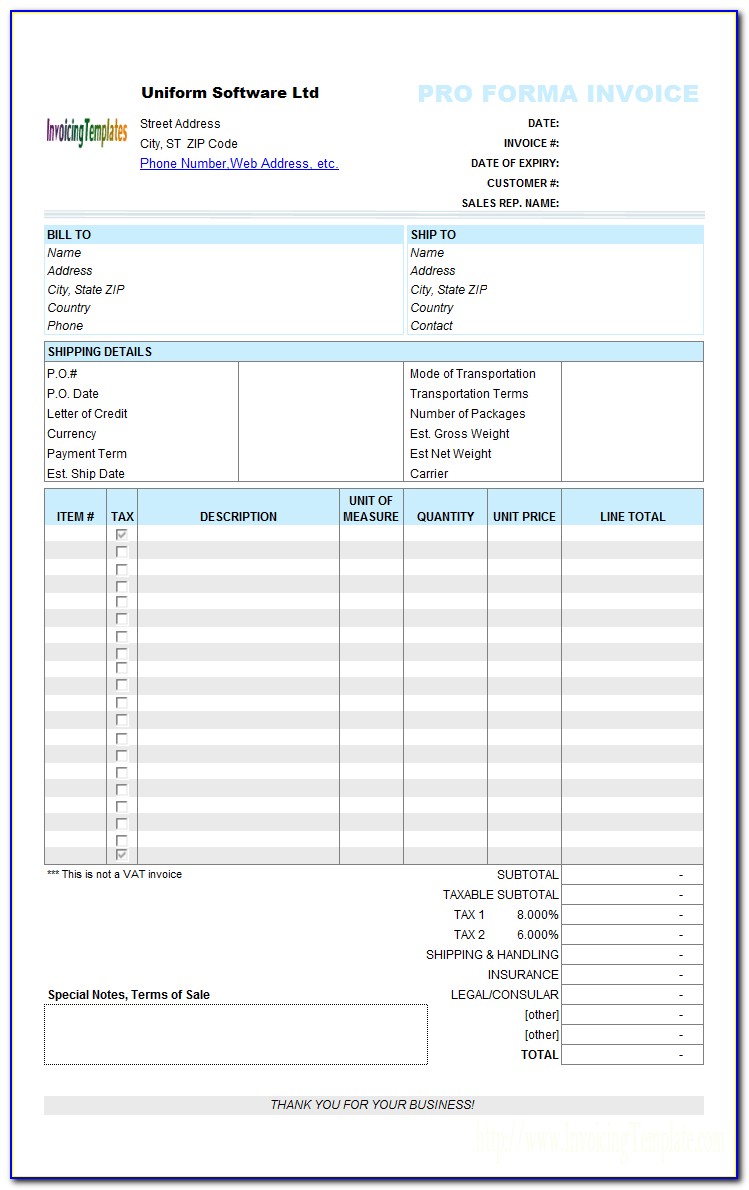 Invoice Tracking Sheet Template